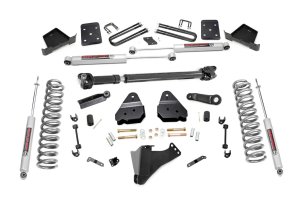 Ford F-350 Super Duty Suspension Lift Kit - Rough Country - 6 Inch Lift, N3, V2 Monotube, Vertex Adjustable Reservoir Shocks - '17-'22 Ford F-350 Super Duty Suspension Lift Kit - Rough Country - 6 Inch Lift, N3, V2 Monotube, Vertex Adjustable Reservoir Shocks - '17-'22